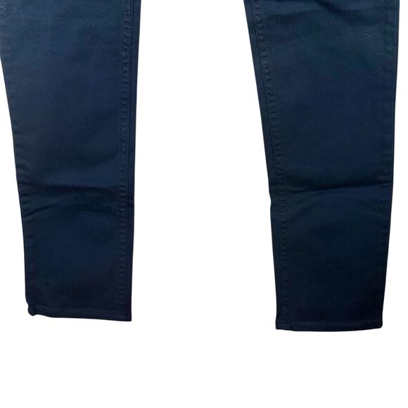 RUDE Hot Topic NWT Men's 28 Dark Navy Blue Skinny Chino Pants Light Stretch - Picture 11 of 11